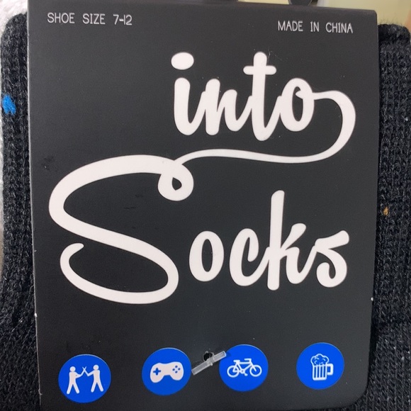 Mens “Into Socks” Space Print - Picture 3 of 6